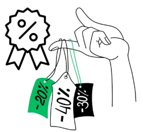 produits moins chers et offres spéciales